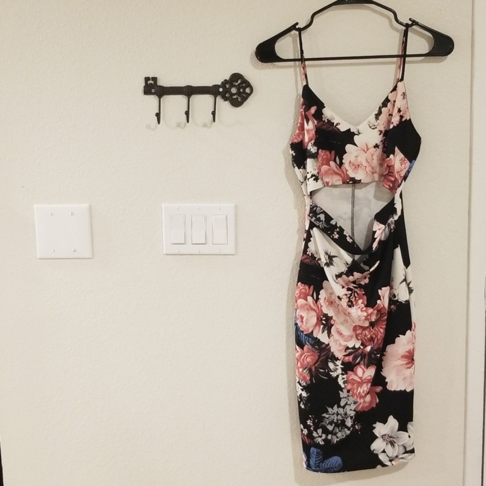 Floral midi dress